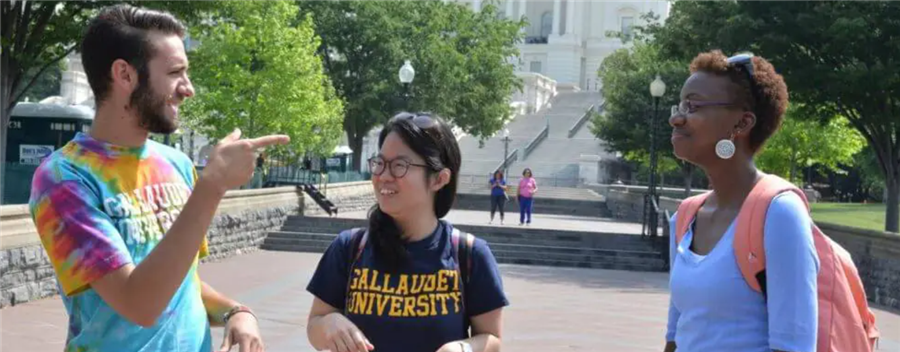 Gallaudet Students